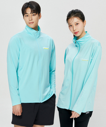 VERTONE（ヴェルトーン）の「ルーズフィットジップアップラッシュガードミント（ラッシュガード）」