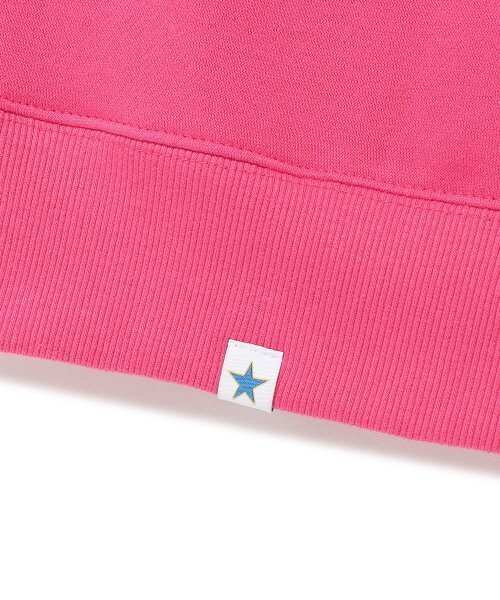Cavish(カビシ)の「CROWD RAGLAN SWEATSHIRT PINK(CV2DFUM444A)(スウェット・レディース・ピンク・L/XL/S/M)」の6枚目の写真