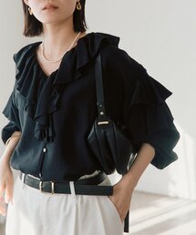 RIVE DROITE | 【着映え】フリルディテールブラウス(シャツ/ブラウス)