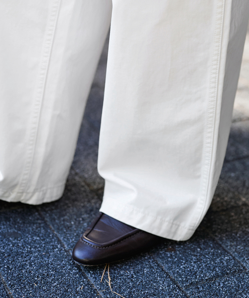 FRAMeWORK（フレームワーク）の「チノパンツ（チノパンツ・レディース・ホワイト/ベージュ・40/38/36）」の4枚目の写真