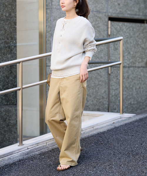 FRAMeWORK（フレームワーク）の「チノパンツ（チノパンツ・レディース・ホワイト/ベージュ・40/38/36）」の6枚目の写真