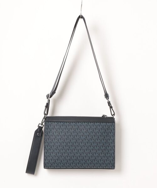 MICHAEL KORS(マイケルコース)の「COOPER 3 IN 1 クロスボディ ポーチ - MKシグネチャー(ショルダーバッグ・メンズ・ブルー系その他・FREE)」の2枚目の写真