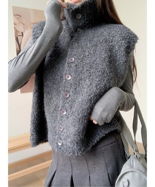 ブークレニット ベスト（ベスト）｜CHUL（チュル）のファッション通販