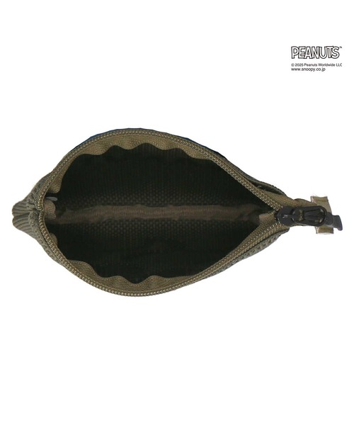 PEANUTS（ピーナッツ）の「ニットポーチ（ポーチ・レディース・ブラック/アイボリー/カーキ・FREE）」の8枚目の写真