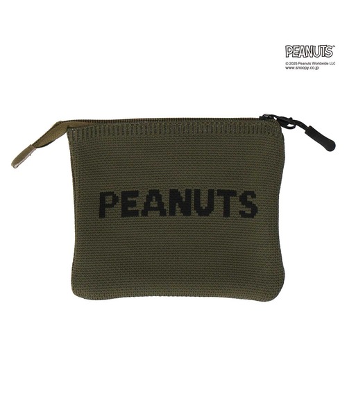 PEANUTS（ピーナッツ）の「ニットポーチ（ポーチ・レディース・ブラック/アイボリー/カーキ・FREE）」の7枚目の写真