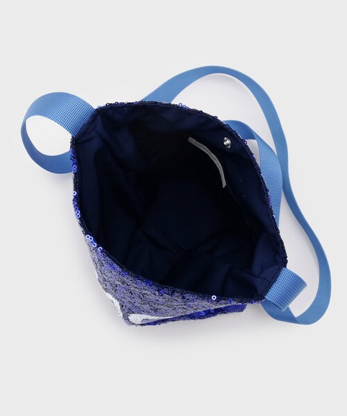 GALLEST（ギャレスト）の「スパングルロゴショルダー（ショルダーバッグ・レディース・ブルー系その他/シルバー・00）」の8枚目の写真