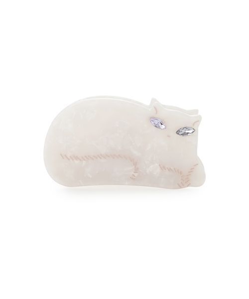 セール】キャットモチーフビジューヘアクリップ（その他ヘア