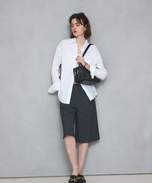 LOWELL things（ロウェル　シングス）の「Raffy/レザーボストン（ボストンバッグ・レディース・アイボリー/グレイッシュベージュ/ブラック・フリー）」の13枚目の写真