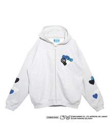 sanrio | COIN PARKING DELIVERY × SANRIO CHARACTERS PATCHWORK ZIP SWEAT HOODIE(パーカー)