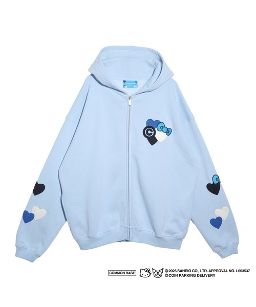 COIN PARKING DELIVERY SANRIO コラボパーカー S-M sanrio（サンリオ）の「COIN PARKING DELIVERY × SANRIO CHARACTERS