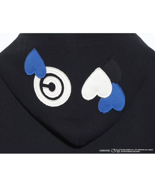 COIN PARKING DELIVERY × SANRIO SWEAT COIN PARKING DELIVERY × SANRIO CHARACTERS PATCHWORK ZIP SWEAT