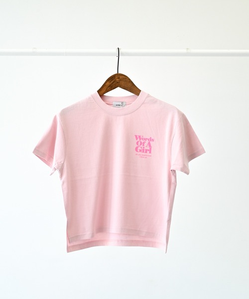 undeny.(アンディニ-)の「undeny/アンディニー Words of Tシャツ(Tシャツ/カットソー・キッズ・チャコールグレー/ピンク/ホワイト・XL/L/M)」の17枚目の写真