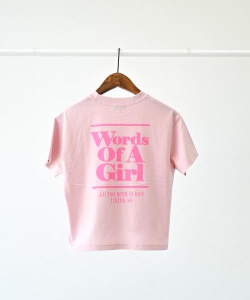 undeny.(アンディニ-)の「undeny/アンディニー Words of Tシャツ(Tシャツ/カットソー・キッズ・チャコールグレー/ピンク/ホワイト・XL/L/M)」の16枚目の写真