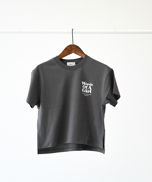 undeny.(アンディニ-)の「undeny/アンディニー Words of Tシャツ(Tシャツ/カットソー・キッズ・チャコールグレー/ピンク/ホワイト・XL/L/M)」の19枚目の写真