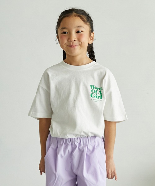 undeny.(アンディニ-)の「undeny/アンディニー Words of Tシャツ(Tシャツ/カットソー・キッズ・チャコールグレー/ピンク/ホワイト・XL/L/M)」の5枚目の写真
