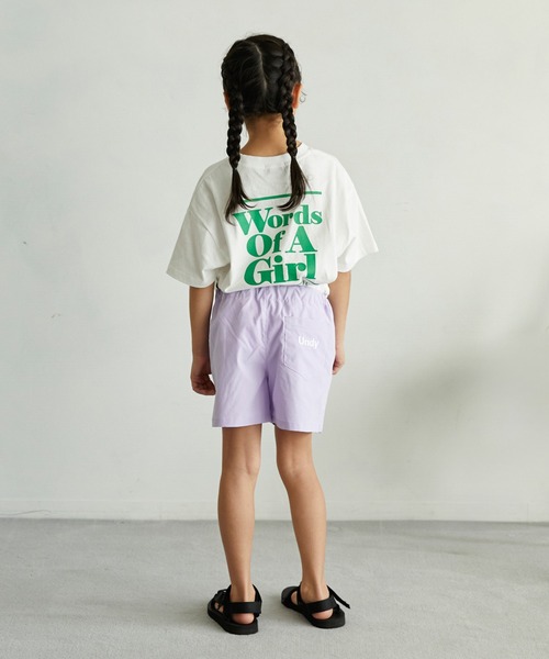 undeny.(アンディニ-)の「undeny/アンディニー Words of Tシャツ(Tシャツ/カットソー・キッズ・チャコールグレー/ピンク/ホワイト・XL/L/M)」の7枚目の写真