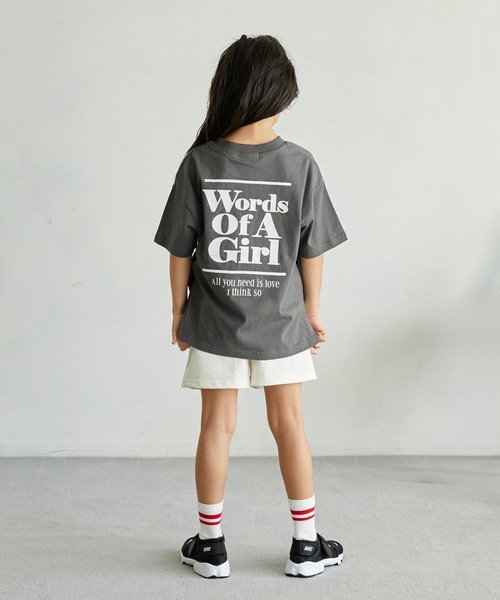 undeny.(アンディニ-)の「undeny/アンディニー Words of Tシャツ(Tシャツ/カットソー・キッズ・チャコールグレー/ピンク/ホワイト・XL/L/M)」の10枚目の写真