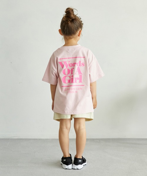 undeny.(アンディニ-)の「undeny/アンディニー Words of Tシャツ(Tシャツ/カットソー・キッズ・チャコールグレー/ピンク/ホワイト・XL/L/M)」の13枚目の写真