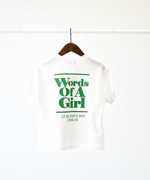 undeny.(アンディニ-)の「undeny/アンディニー Words of Tシャツ(Tシャツ/カットソー・キッズ・チャコールグレー/ピンク/ホワイト・XL/L/M)」の14枚目の写真