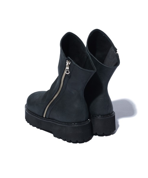 glamb(グラム)の「Drape Leather Boots / ドレープレザーブーツ(ブーツ・メンズ・ブラック/ブラウン/シルバー・25/26/27/28)」の10枚目の写真