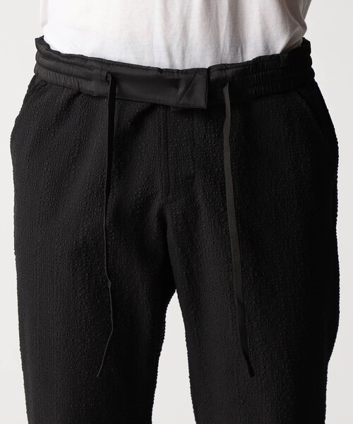 NICOLE CLUB FOR MEN（ニコルクラブフォーメン）の「サッカーチェック　イージースラックス（その他パンツ・メンズ・ネイビー/ブラック・SMALL/MEDIUM/LARGE/X-LARGE）」の20枚目の写真