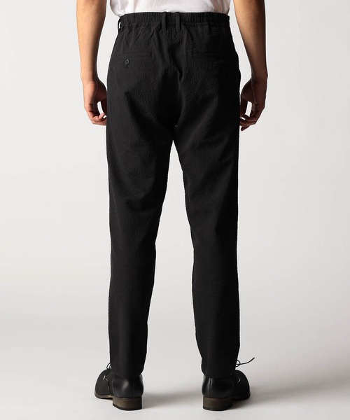 NICOLE CLUB FOR MEN（ニコルクラブフォーメン）の「サッカーチェック　イージースラックス（その他パンツ・メンズ・ネイビー/ブラック・SMALL/MEDIUM/LARGE/X-LARGE）」の5枚目の写真