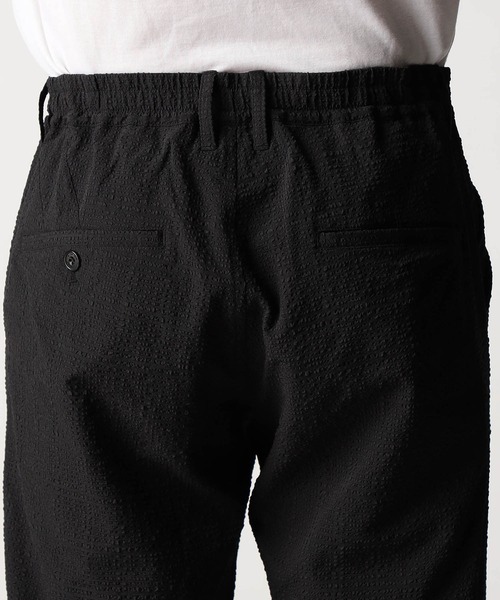 NICOLE CLUB FOR MEN（ニコルクラブフォーメン）の「サッカーチェック　イージースラックス（その他パンツ・メンズ・ネイビー/ブラック・SMALL/MEDIUM/LARGE/X-LARGE）」の11枚目の写真