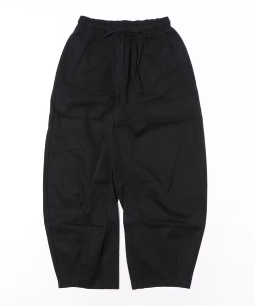 W:Huku(フーク)の「【W:Huku / スムースタッチコットン】バレルレッグ イージーパンツ / Smooth Touch Cotton Easy Pants(その他パンツ・レディース・ベージュ系その他/ブラック/オフホワイト・FREE)」の4枚目の写真
