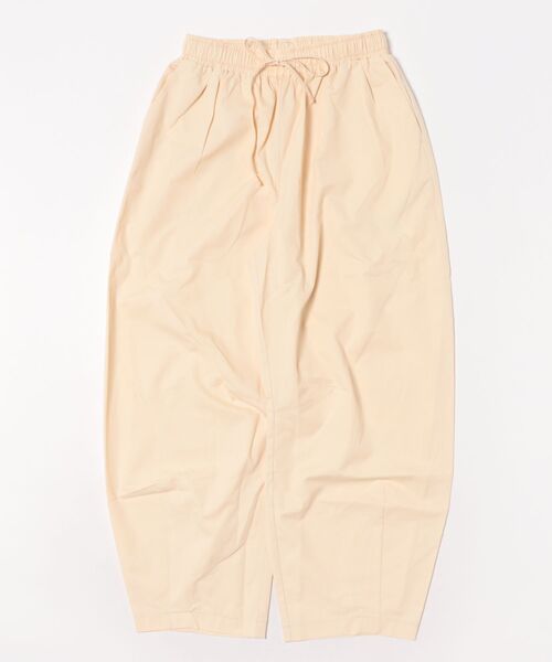 W:Huku(フーク)の「【W:Huku / スムースタッチコットン】バレルレッグ イージーパンツ / Smooth Touch Cotton Easy Pants(その他パンツ・レディース・ベージュ系その他/ブラック/オフホワイト・FREE)」の10枚目の写真