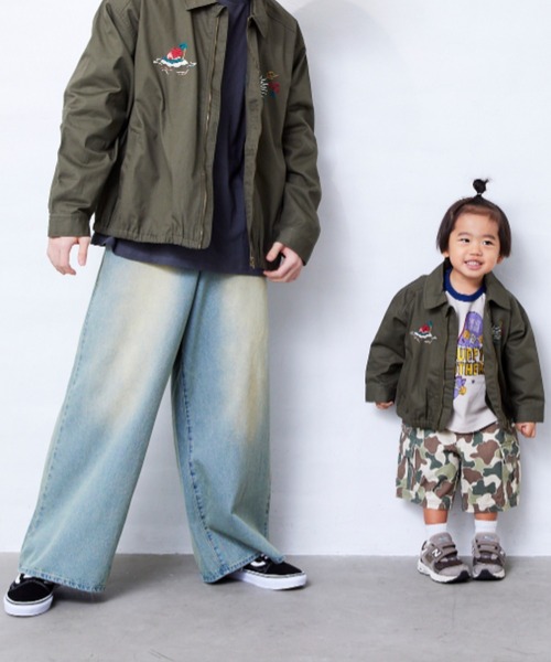 Fluffy BROTHERS（フラッフィーブラザーズ）の「刺繍ジャケット(大人サイズ)（その他アウター・メンズ・カーキ・XL/L/M）」の16枚目の写真