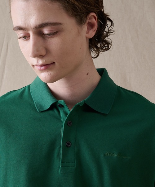 Eddie Bauer(エディーバウアー)の「クラシック ポロシャツ(ポロシャツ・メンズ・ネイビー/マスタード/グリーン/ホワイト・XXL/XL/L/M/S)」の7枚目の写真