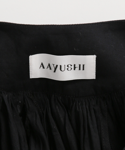 IENA(イエナ)の「AAYUSHI/アユーシ レイヤードラッフルブラウス SFN0715(シャツ/ブラウス・レディース・ピンク/ブラック・FREE)」の12枚目の写真