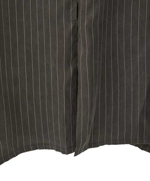 GARAGE OF GOOD CLOTHING(ガレージオブグッドクロージング)の「ストライプ半袖ワンピース(ワンピース・レディース・ブラック/ブラウン・S/M)」の19枚目の写真
