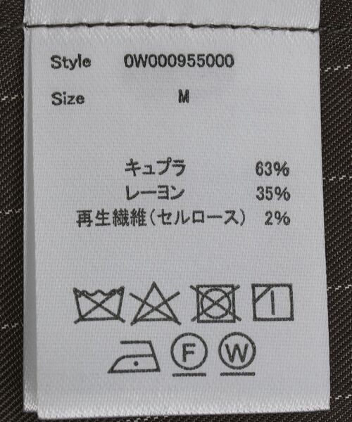 GARAGE OF GOOD CLOTHING(ガレージオブグッドクロージング)の「ストライプ半袖ワンピース(ワンピース・レディース・ブラック/ブラウン・S/M)」の4枚目の写真