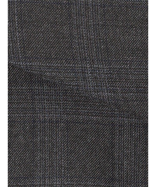 SUIT SQUARE（スーツスクエア）の「ワイドパンツ ウォッシャブル ストレッチ WOOLISH グレンチェック（スラックス・レディース・グレー・36(7号)/40(11号)/38(9号)）」の8枚目の写真