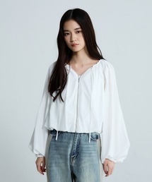 JEANASIS | マルチWコードバルーンブラウス/660217(シャツ/ブラウス)