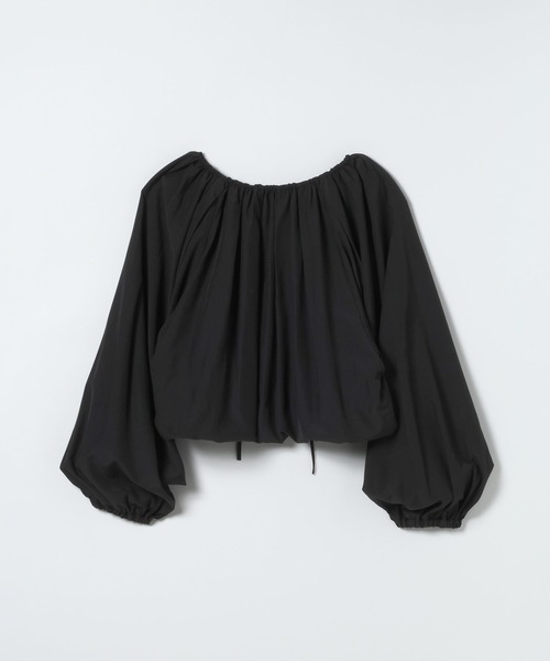 JEANASIS（ジーナシス）の「マルチWコードバルーンブラウス/660217（シャツ/ブラウス・レディース・ホワイト/ライトブルー/グレー系その他/ブラック・FREE）」の6枚目の写真