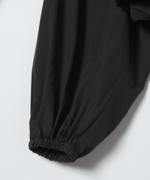 JEANASIS（ジーナシス）の「マルチWコードバルーンブラウス/660217（シャツ/ブラウス・レディース・ホワイト/ライトブルー/グレー系その他/ブラック・FREE）」の9枚目の写真