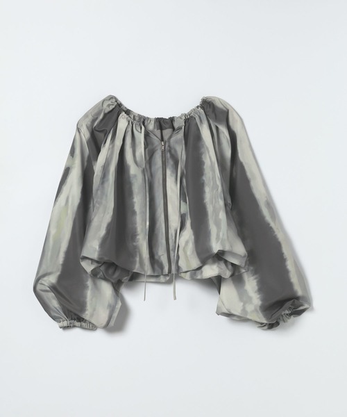 JEANASIS（ジーナシス）の「マルチWコードバルーンブラウス/660217（シャツ/ブラウス・レディース・ホワイト/ライトブルー/グレー系その他/ブラック・FREE）」の16枚目の写真