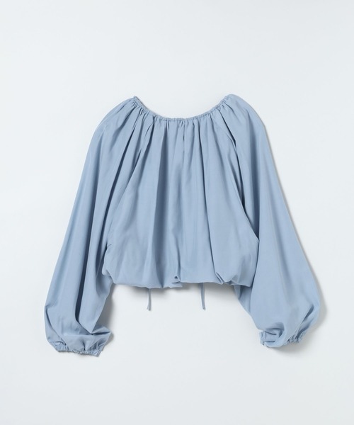 JEANASIS（ジーナシス）の「マルチWコードバルーンブラウス/660217（シャツ/ブラウス・レディース・ホワイト/ライトブルー/グレー系その他/ブラック・FREE）」の18枚目の写真