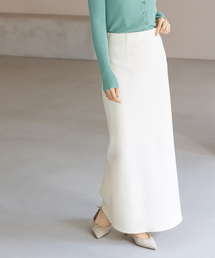 Noble | 《追加》【洗える】コンフォートジャージーライクタイトスカート10(スカート)