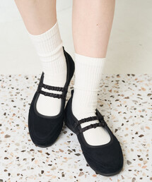 FREAK'S STORE（フリークスストア）の「限定展開　メリージェーン 2ストラップ ギャザー スニーカー（スニーカー）」