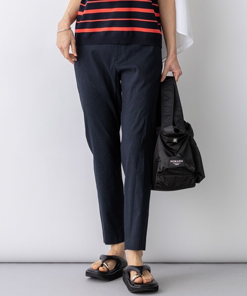 23区(ニジュウサンク)の「リネンレーヨンストレッチ テーパード パンツ(その他パンツ・レディース・ネイビー系/ホワイト系/ブラウン系/ベージュ系/オレンジ系/ブルー系/ブラック系/ダークブラウン系・40/36/38/42)」の6枚目の写真