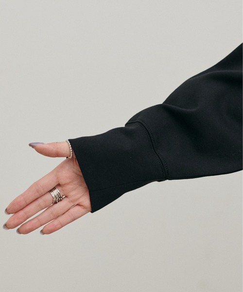 LARUTA(ラルータ)の「【LARUTA】ドット釦スキッパーカーディガン(カーディガン/ボレロ・レディース・グリーン系その他/ネイビー/オフホワイト/ブラック・FREE)」の19枚目の写真