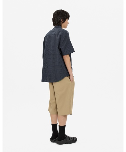 YESEYESEE（イエスアイシー）の「Y.E.S Font Plaid Half Shirt（シャツ/ブラウス・メンズ・ネイビー/グリーン・S/M/L/XL）」の22枚目の写真