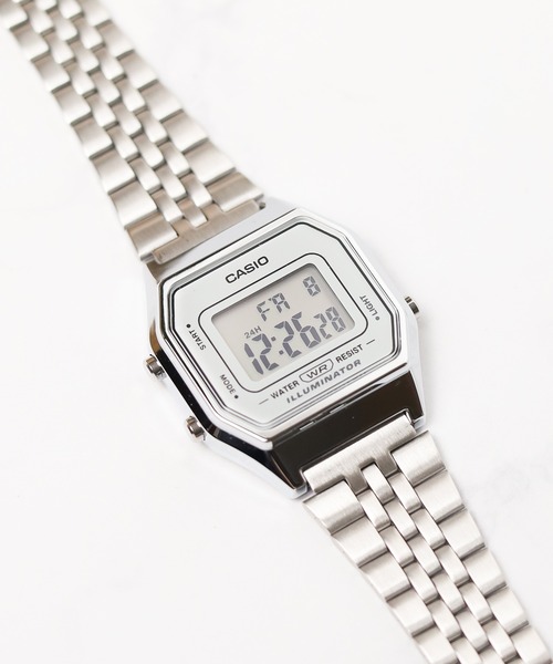 CASIO(カシオ)の「【CASIO】デジタル BOYS(デジタル腕時計・レディース・ブラック/ブラック系その他/シルバー/ブルー系その他・FREE)」の1枚目の写真