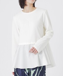 LOVELESS | ドッキングペプラムプルオーバー(Tシャツ/カットソー)