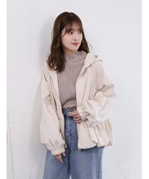 fifth（フィフス）の「ペプラムジップパーカージャケット（テーラードジャケット）」