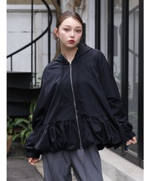 fifth（フィフス）の「ペプラムジップパーカージャケット（テーラードジャケット）」