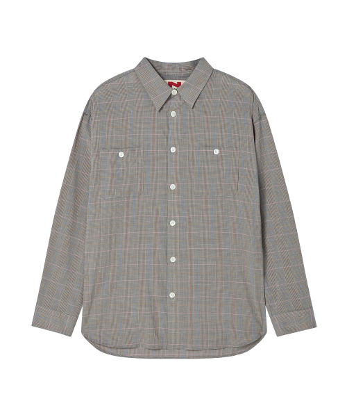 Beyond Closet（-）の「[COLLECTION LINE] クラフティッドチェックポケットシャツブラウン（シャツ/ブラウス・メンズ・その他・LARGE/MEDIUM）」の2枚目の写真